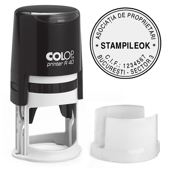 Stampile Asociatie Colop Printer R40 Diametru 40 mm