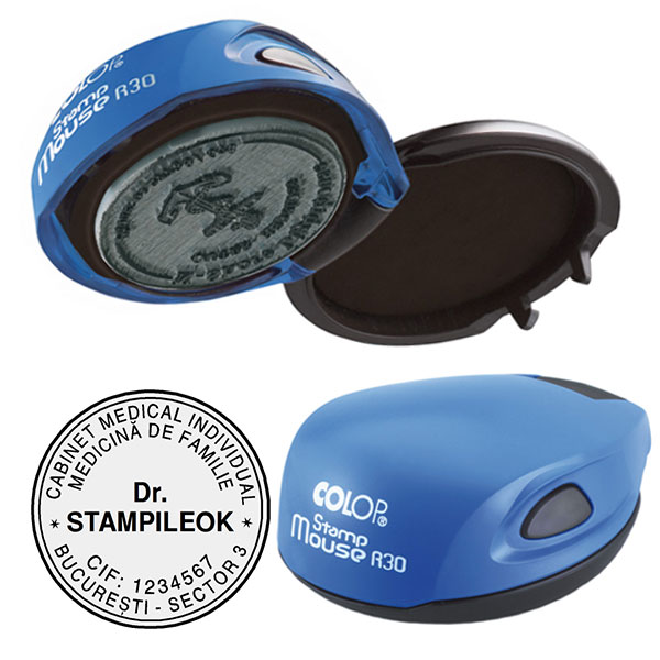 Stampile Medic Colop Mouse R30 Diametru 30 mm