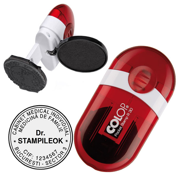 Stampile Medic Colop Pocket R30 Diametru 30 mm