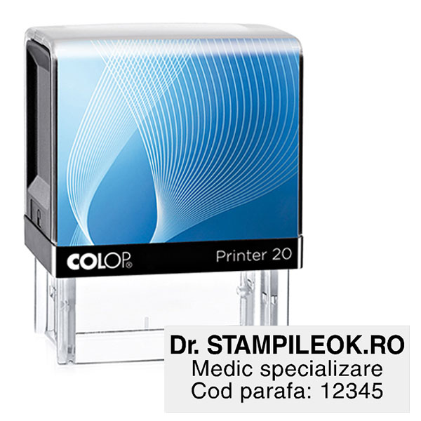 Stampile Medic Colop Printer P20 Dimensiune 38 x 14 mm