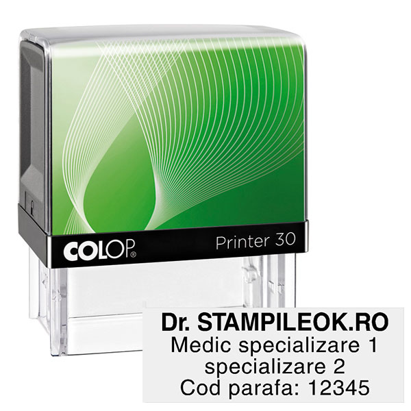Stampile Medic Colop Printer P30 Dimensiune 47 x 18 mm
