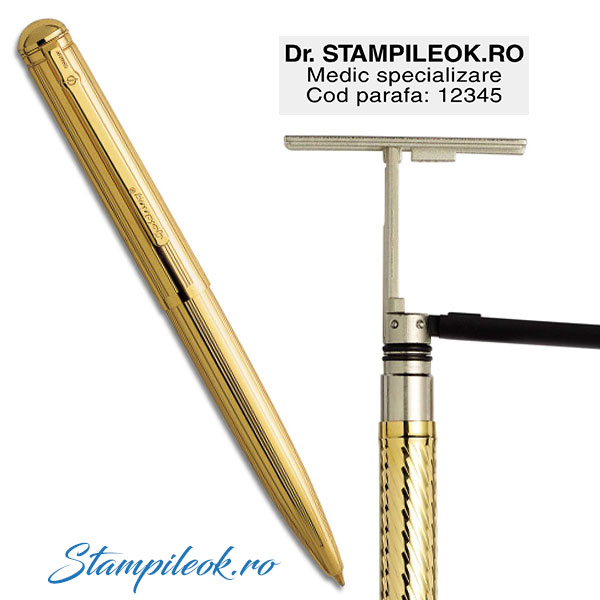 Stampile Medic Pix Goldring Gold Dimensiune 35 x 7 mm