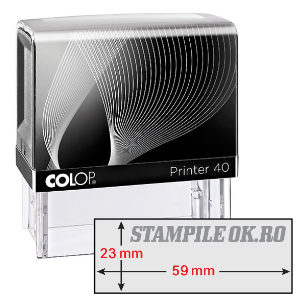 Stampile Dreptunghiulare Colop Printer P40 Dimensiune 59 x 23 mm