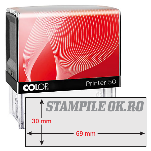 Stampile Dreptunghiulare Colop Printer P50 Dimensiune 69 x 30 mm