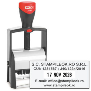Stampile Colop Classic Line 2460 Dimensiune: 58x27mm