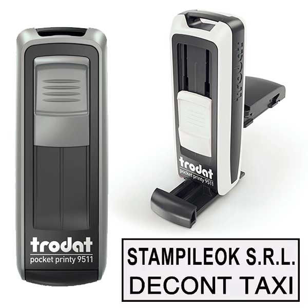 Stampila Decont Taxi Trodat Pocket Printy 9511
