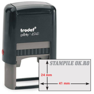 Stampile Patrate 4941 Dimensiune 41 x 24 mm
